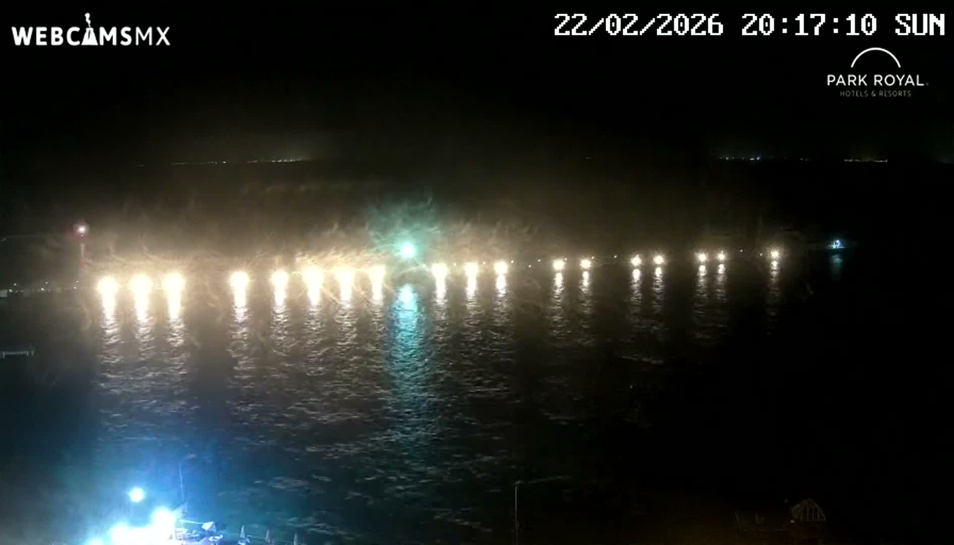 Cozumel Coast & City Skyline Live Cam - San Mugiel de Cozumel, Municipio de Cozumel, Quintana Roo, Mexico