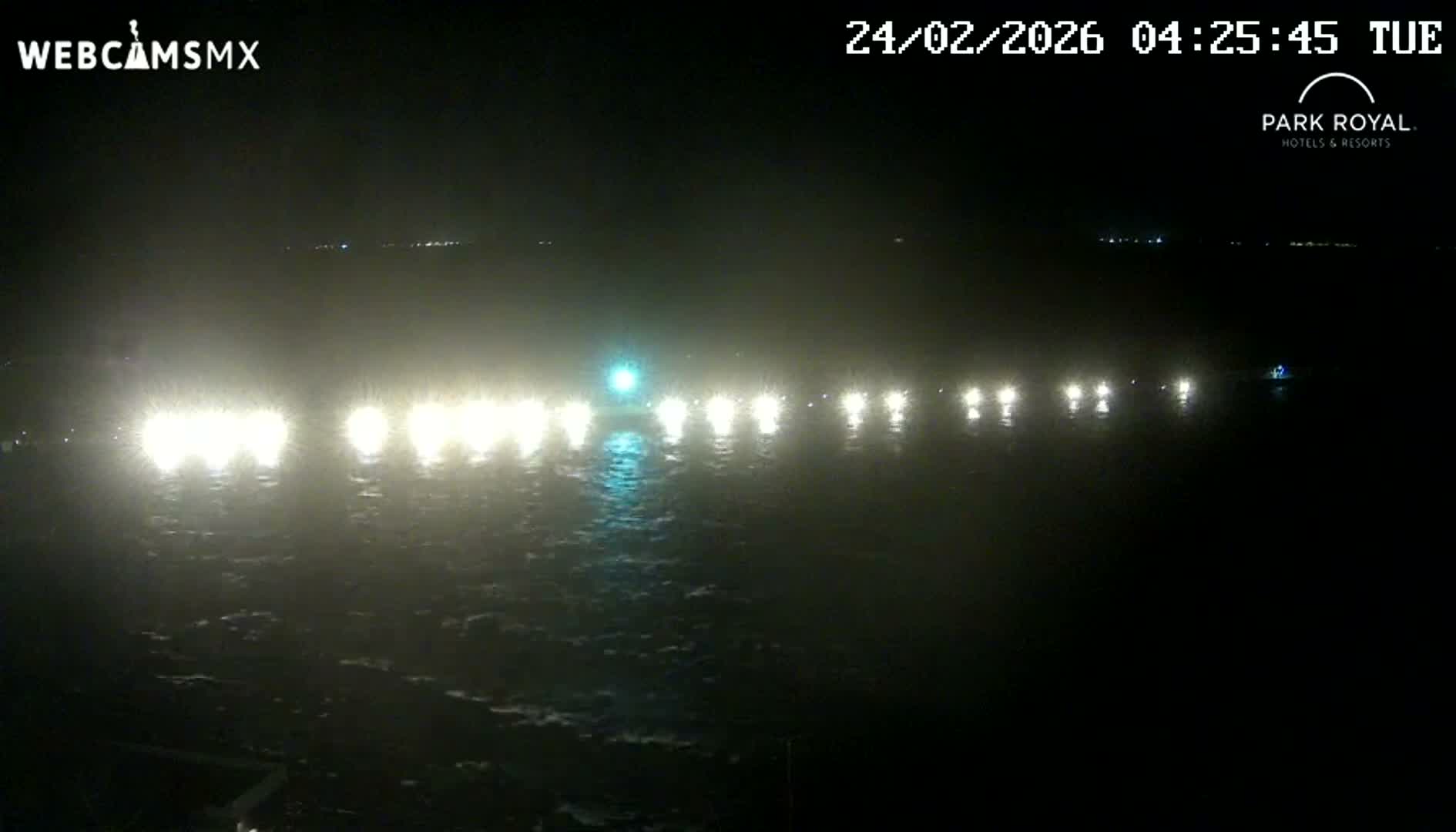 Cozumel Coast & City Skyline Live Cam - San Mugiel de Cozumel, Municipio de Cozumel, Quintana Roo, Mexico