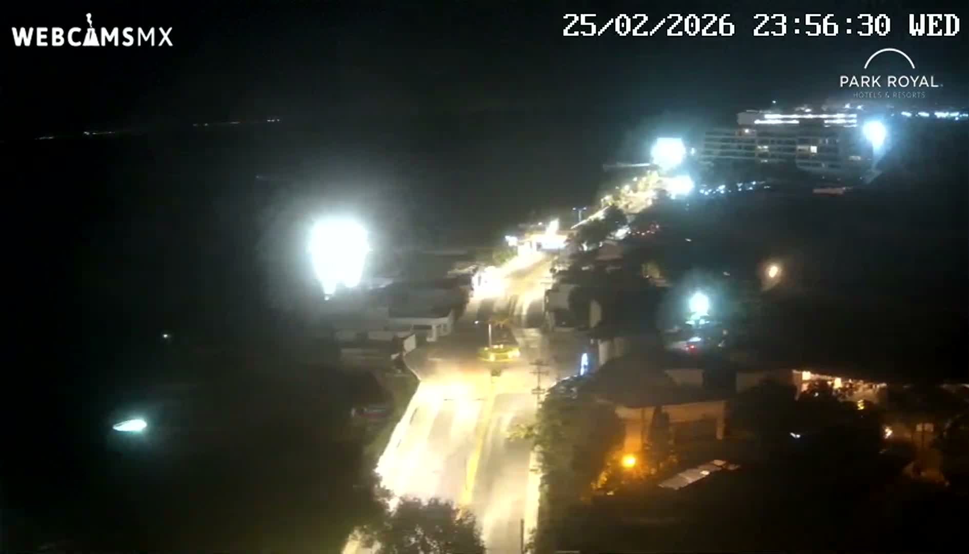 Cozumel Coast & City Skyline Live Cam - San Mugiel de Cozumel, Municipio de Cozumel, Quintana Roo, Mexico