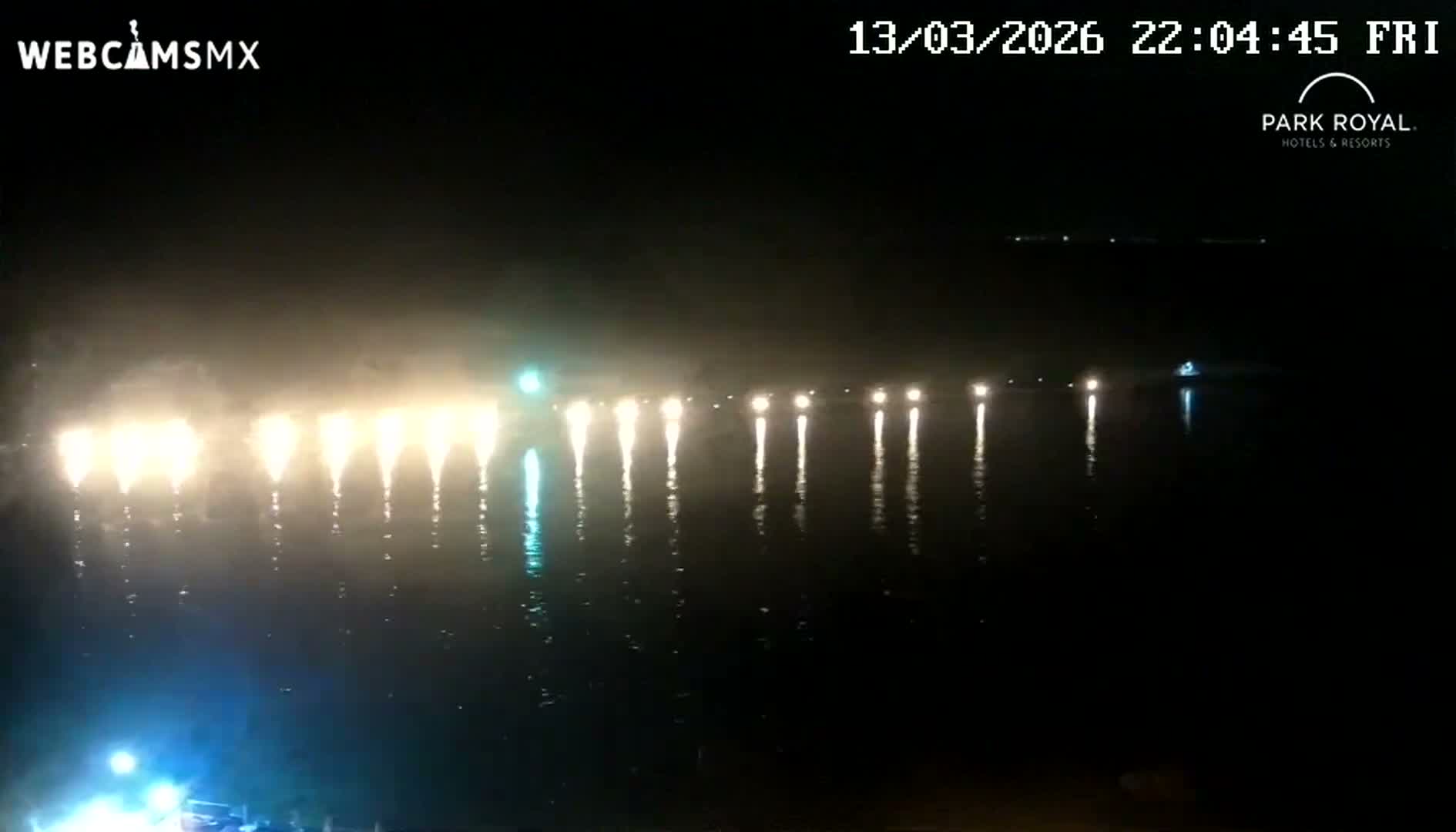 Cozumel Coast & City Skyline Live Cam - San Mugiel de Cozumel, Municipio de Cozumel, Quintana Roo, Mexico