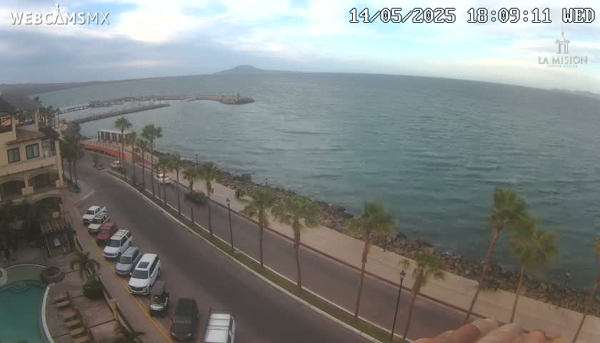 Loreto Coast Live Cam -  Loreto, Baha California Sur, Mexico