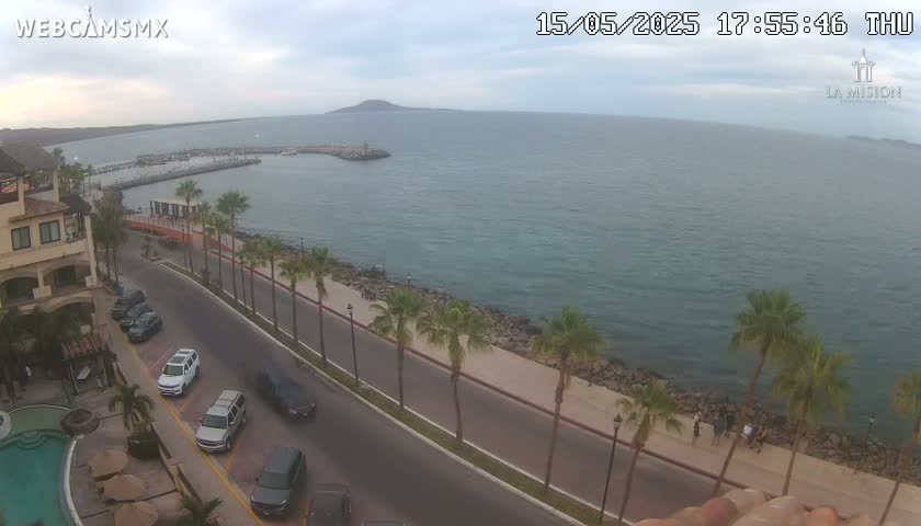 Loreto Coast Live Cam -  Loreto, Baha California Sur, Mexico