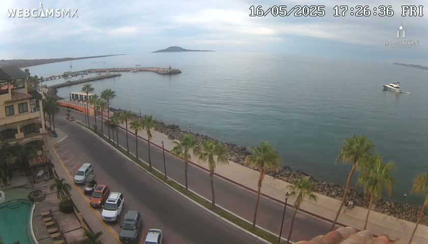 Loreto Coast Live Cam -  Loreto, Baha California Sur, Mexico