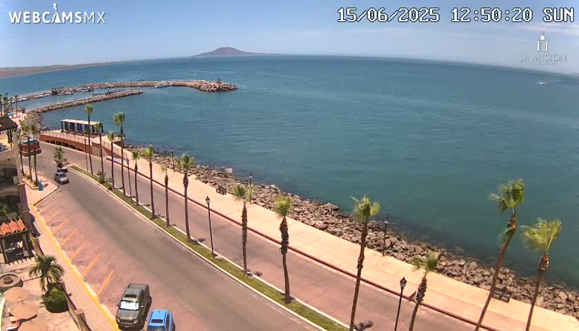 Loreto Coast Live Cam -  Loreto, Baha California Sur, Mexico
