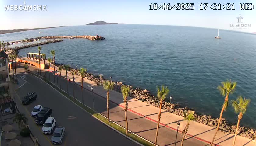 Loreto Coast Live Cam -  Loreto, Baha California Sur, Mexico