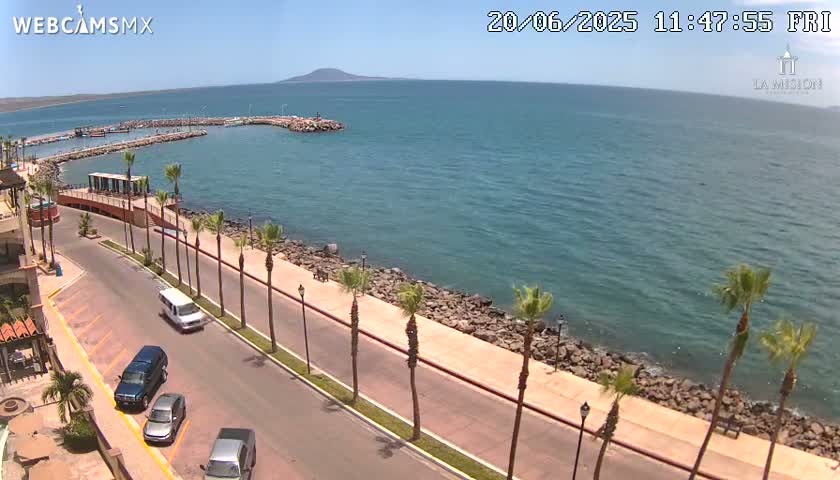 Loreto Coast Live Cam -  Loreto, Baha California Sur, Mexico