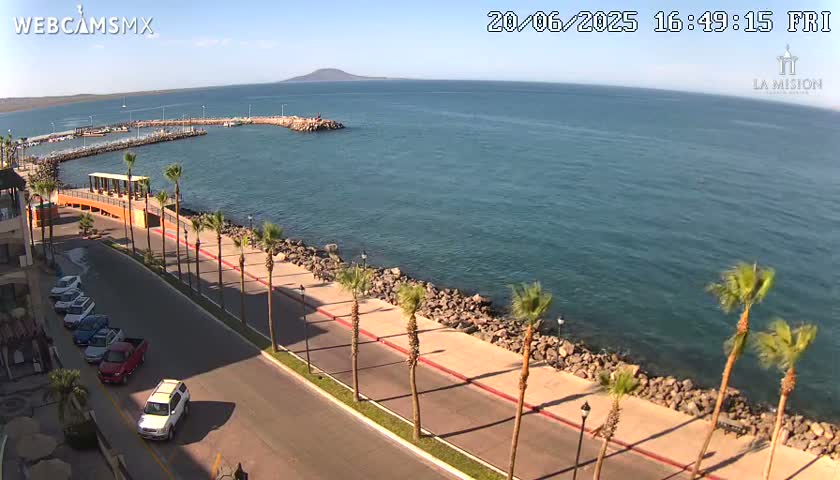 Loreto Coast Live Cam -  Loreto, Baha California Sur, Mexico