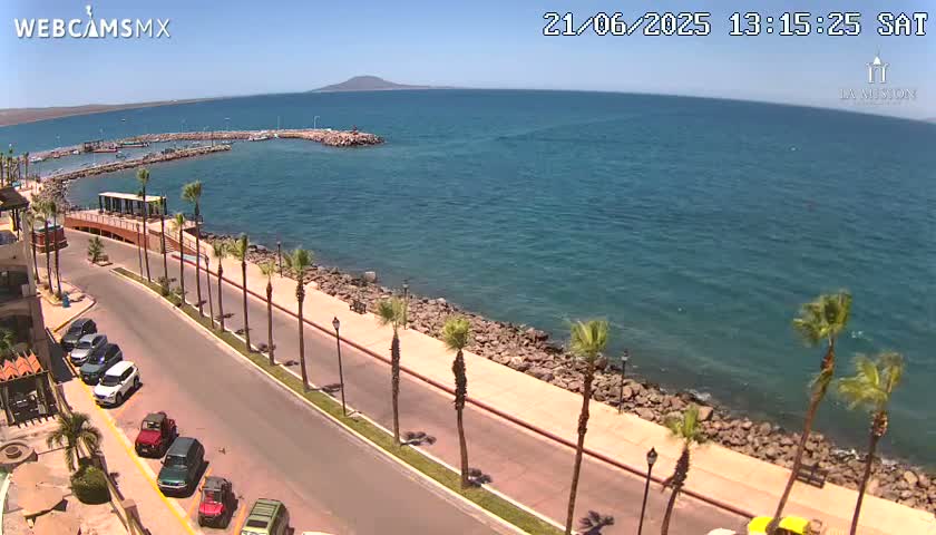 Loreto Coast Live Cam -  Loreto, Baha California Sur, Mexico