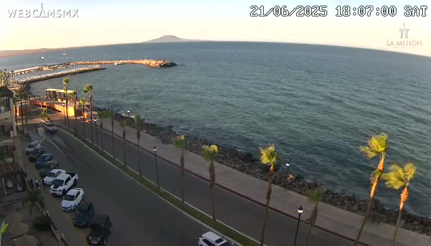 Loreto Coast Live Cam -  Loreto, Baha California Sur, Mexico