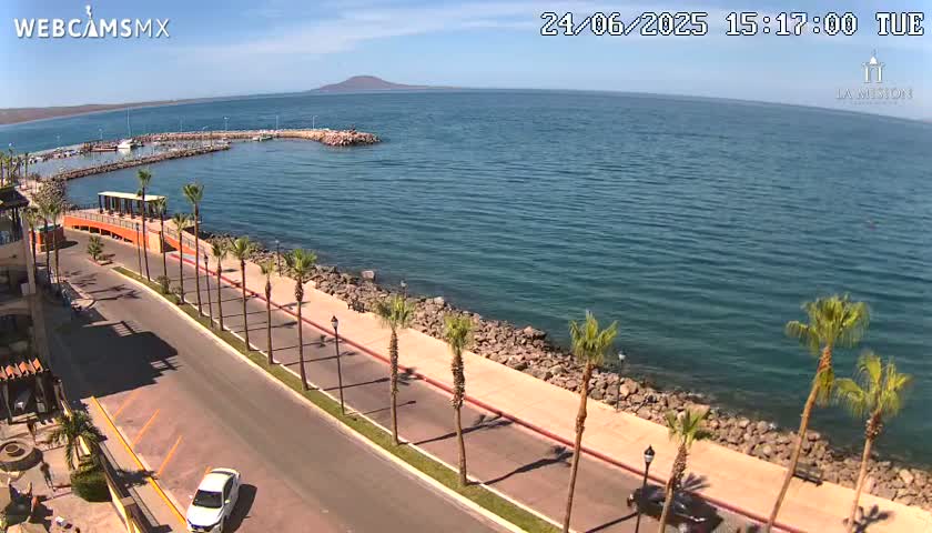 Loreto Coast Live Cam -  Loreto, Baha California Sur, Mexico
