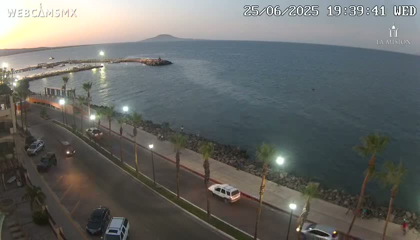 Loreto Coast Live Cam -  Loreto, Baha California Sur, Mexico