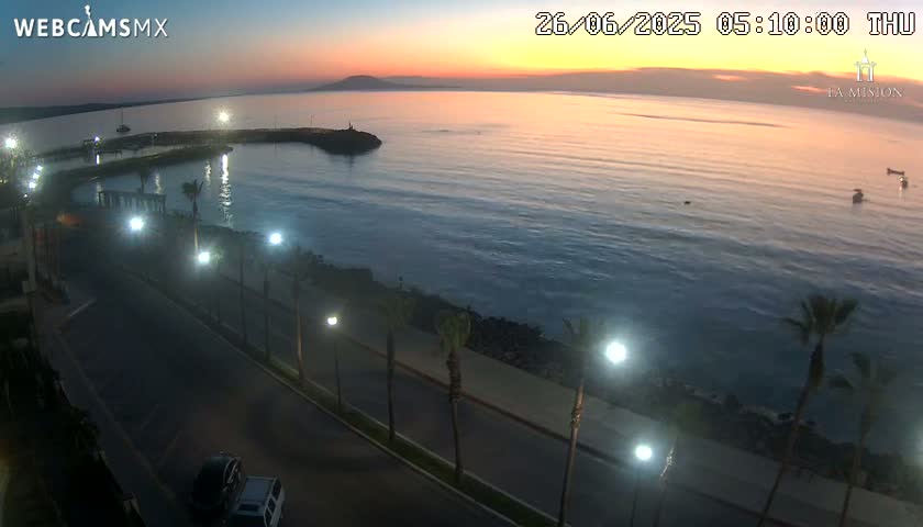 Loreto Coast Live Cam -  Loreto, Baha California Sur, Mexico