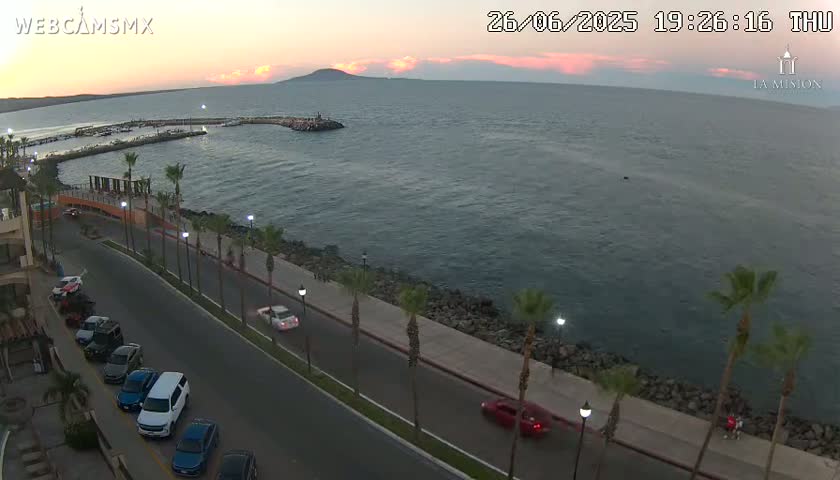 Loreto Coast Live Cam -  Loreto, Baha California Sur, Mexico