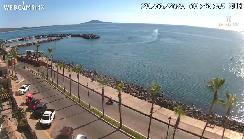 Loreto Coast Live Cam -  Loreto, Baha California Sur, Mexico