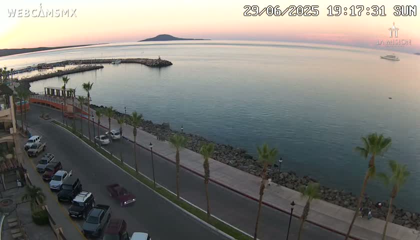Loreto Coast Live Cam -  Loreto, Baha California Sur, Mexico