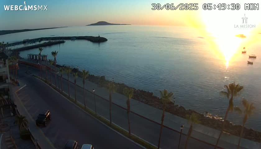 Loreto Coast Live Cam -  Loreto, Baha California Sur, Mexico
