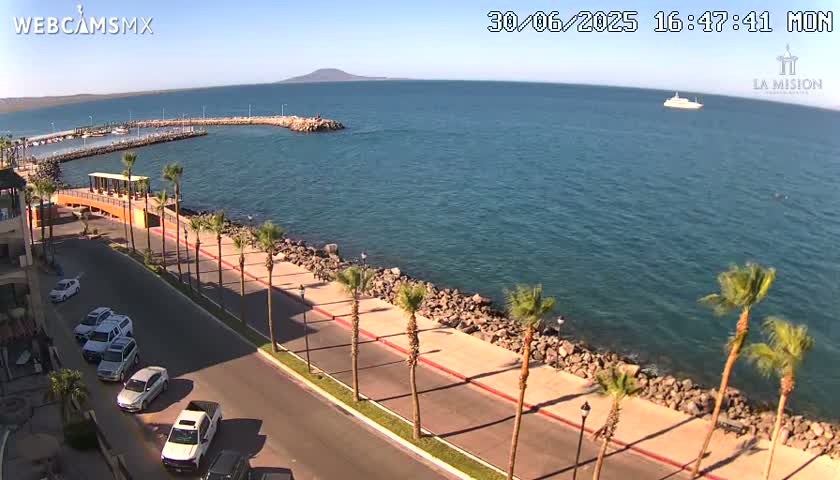Loreto Coast Live Cam -  Loreto, Baha California Sur, Mexico