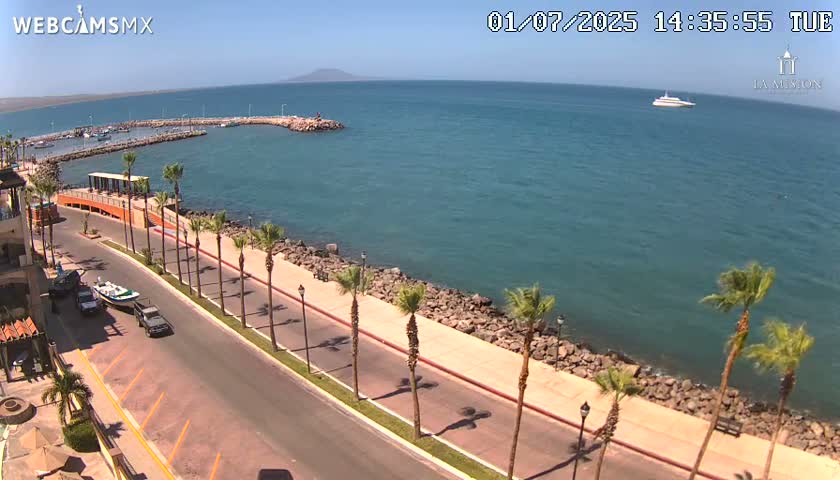 Loreto Coast Live Cam -  Loreto, Baha California Sur, Mexico
