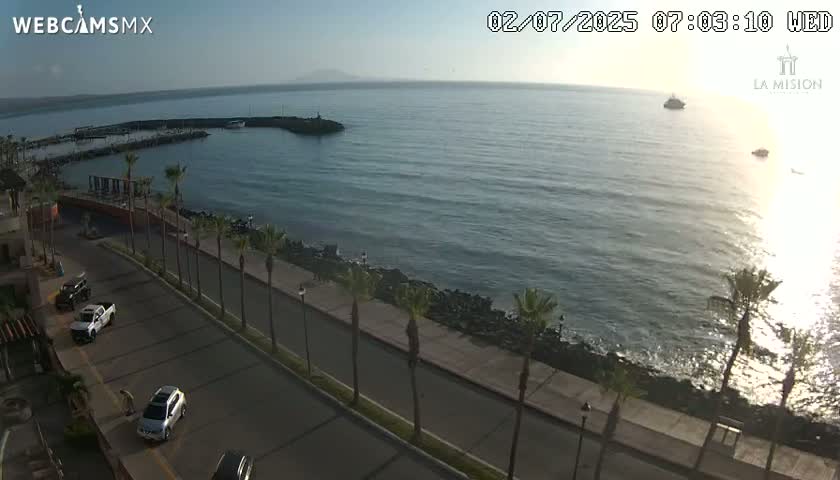 Loreto Coast Live Cam -  Loreto, Baha California Sur, Mexico