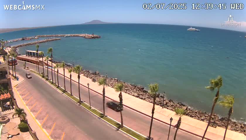 Loreto Coast Live Cam -  Loreto, Baha California Sur, Mexico