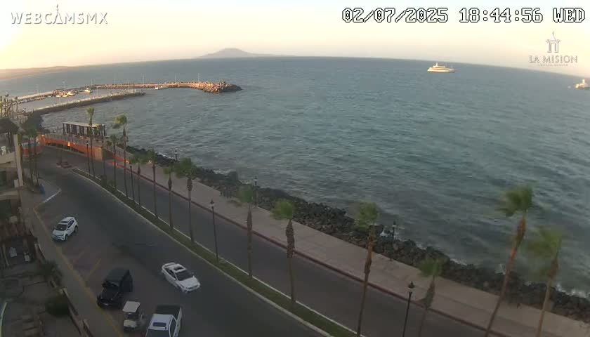 Loreto Coast Live Cam -  Loreto, Baha California Sur, Mexico