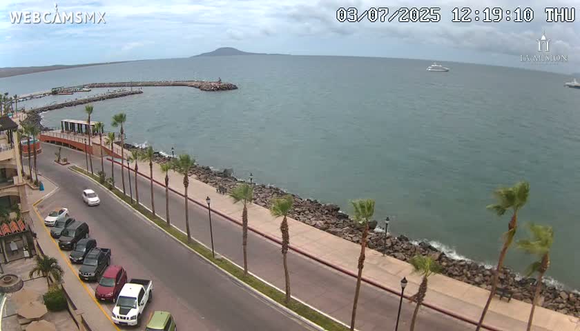 Loreto Coast Live Cam -  Loreto, Baha California Sur, Mexico