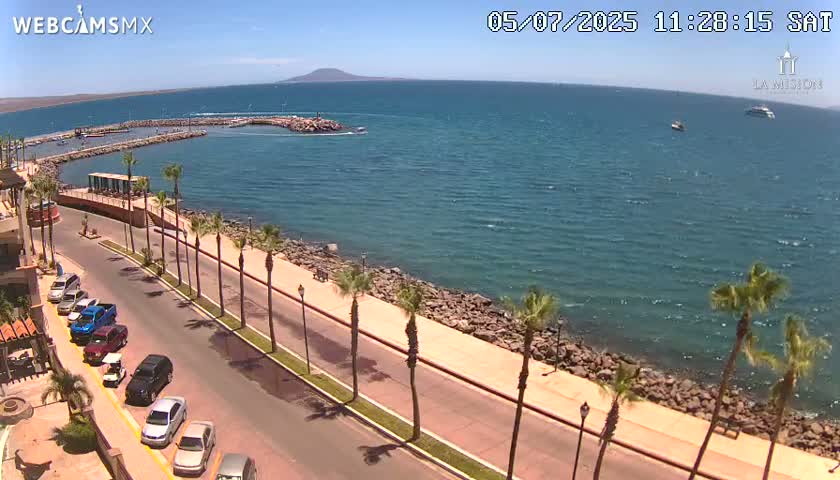 Loreto Coast Live Cam -  Loreto, Baha California Sur, Mexico