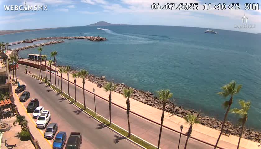 Loreto Coast Live Cam -  Loreto, Baha California Sur, Mexico