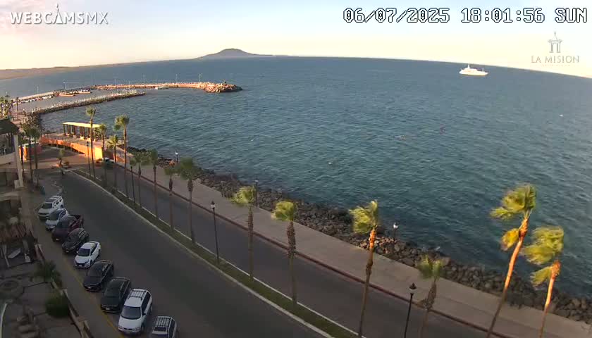 Loreto Coast Live Cam -  Loreto, Baha California Sur, Mexico