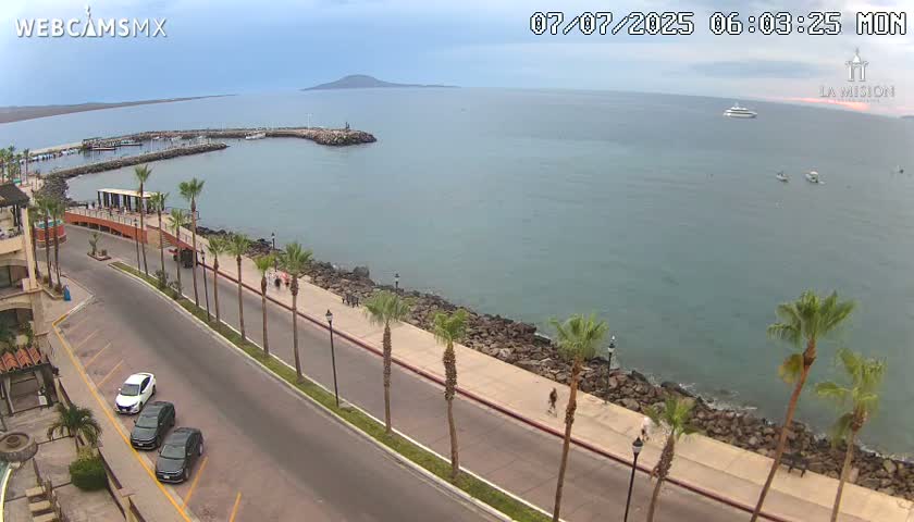 Loreto Coast Live Cam -  Loreto, Baha California Sur, Mexico