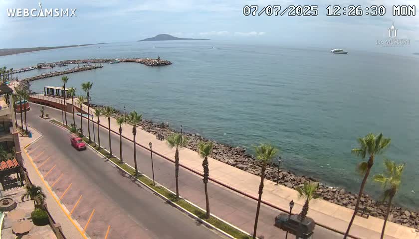 Loreto Coast Live Cam -  Loreto, Baha California Sur, Mexico