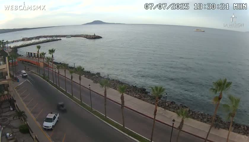 Loreto Coast Live Cam -  Loreto, Baha California Sur, Mexico