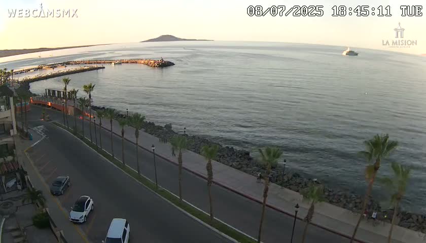 Loreto Coast Live Cam -  Loreto, Baha California Sur, Mexico