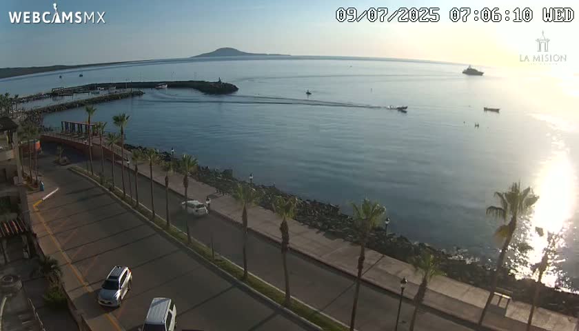 Loreto Coast Live Cam -  Loreto, Baha California Sur, Mexico