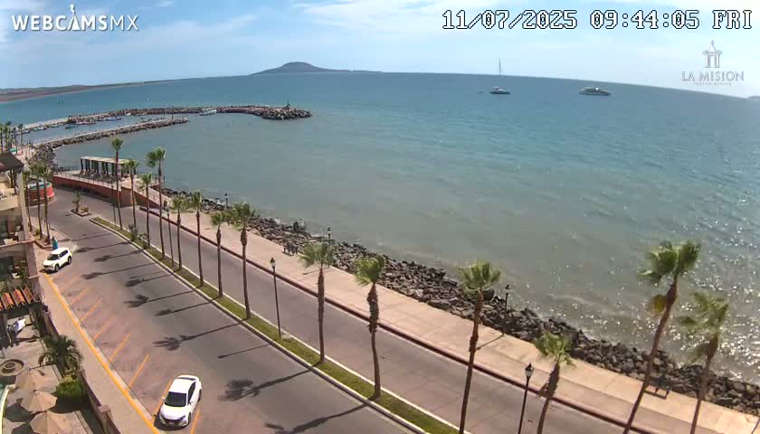 Loreto Coast Live Cam -  Loreto, Baha California Sur, Mexico