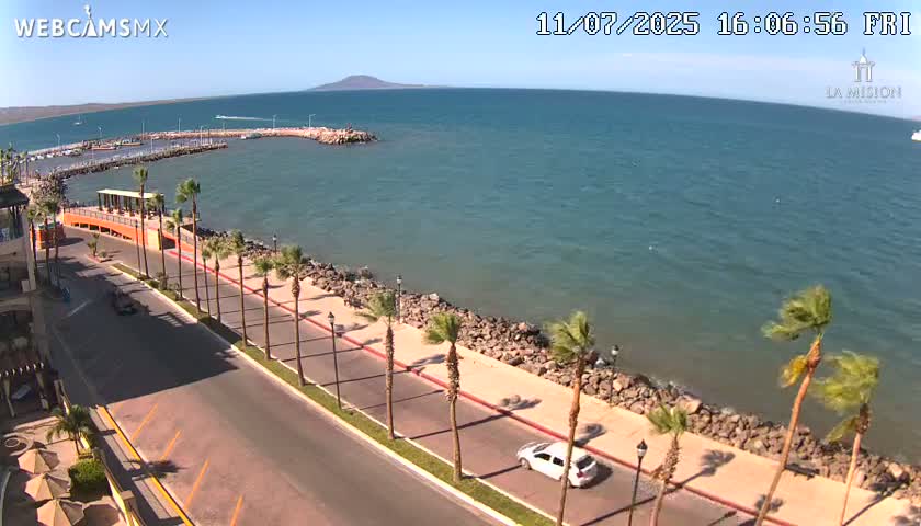 Loreto Coast Live Cam -  Loreto, Baha California Sur, Mexico