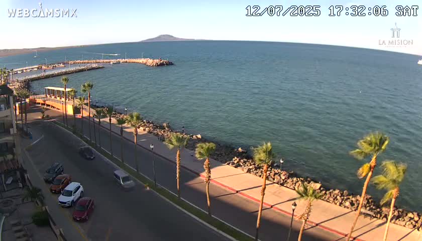 Loreto Coast Live Cam -  Loreto, Baha California Sur, Mexico