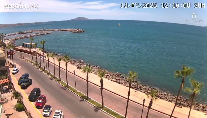 Loreto Coast Live Cam -  Loreto, Baha California Sur, Mexico