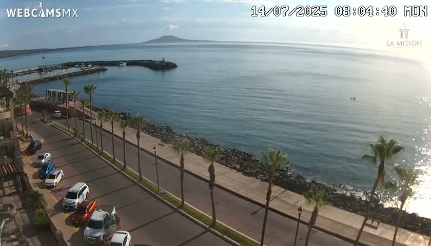 Loreto Coast Live Cam -  Loreto, Baha California Sur, Mexico