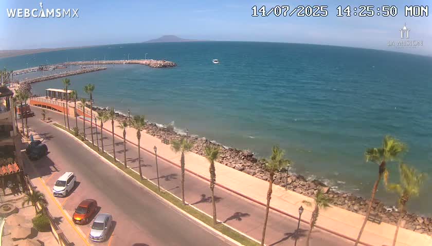 Loreto Coast Live Cam -  Loreto, Baha California Sur, Mexico