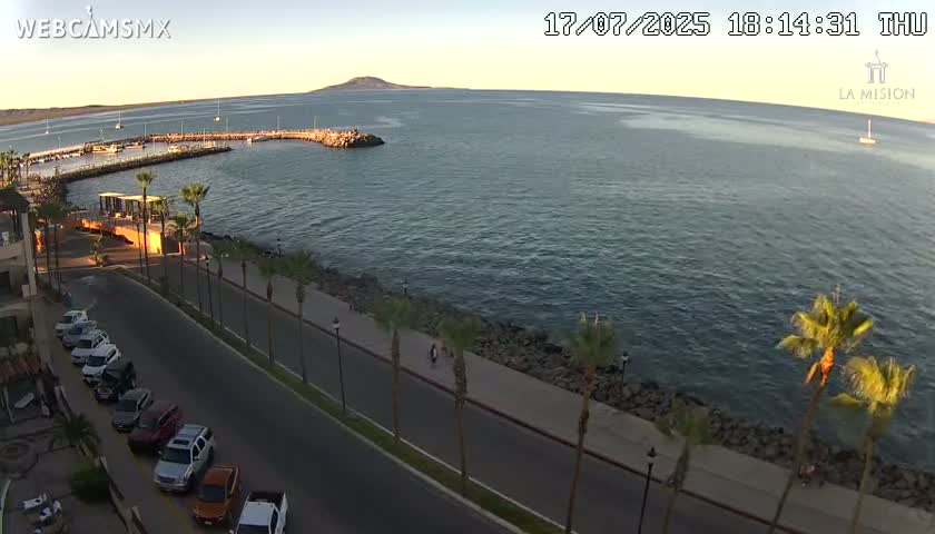 Loreto Coast Live Cam -  Loreto, Baha California Sur, Mexico