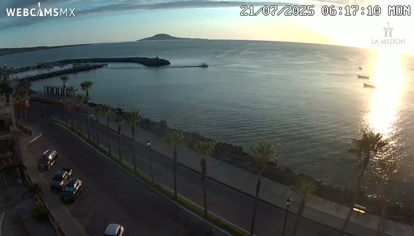 Loreto Coast Live Cam -  Loreto, Baha California Sur, Mexico