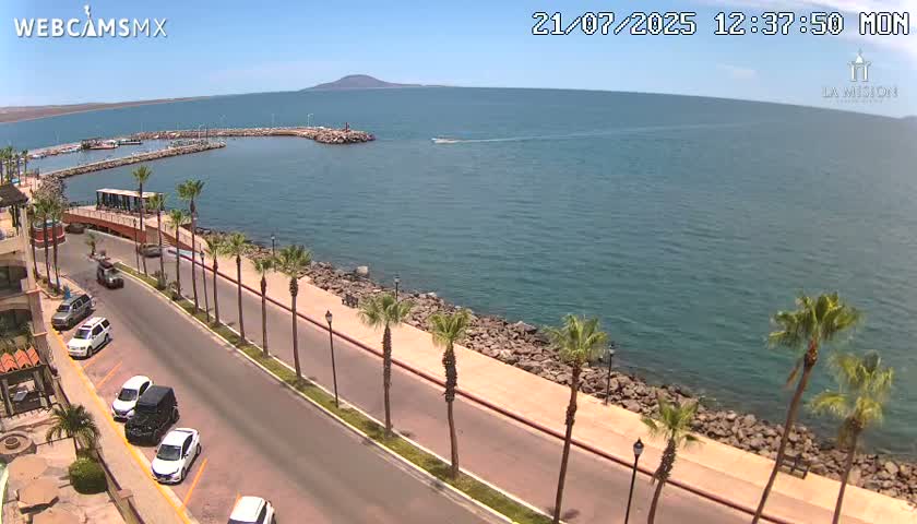 Loreto Coast Live Cam -  Loreto, Baha California Sur, Mexico