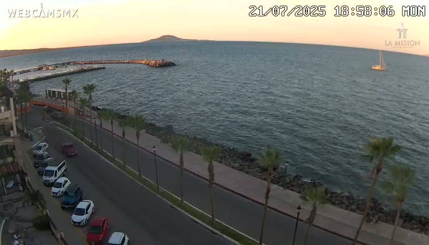 Loreto Coast Live Cam -  Loreto, Baha California Sur, Mexico