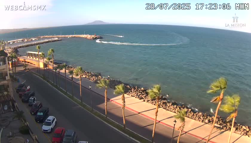 Loreto Coast Live Cam -  Loreto, Baha California Sur, Mexico