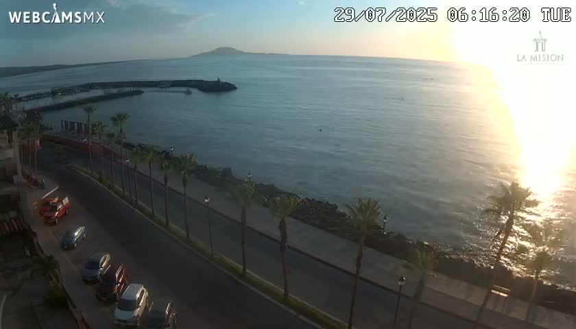 Loreto Coast Live Cam -  Loreto, Baha California Sur, Mexico