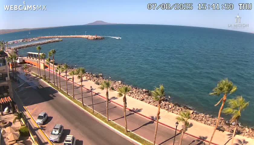 Loreto Coast Live Cam -  Loreto, Baha California Sur, Mexico
