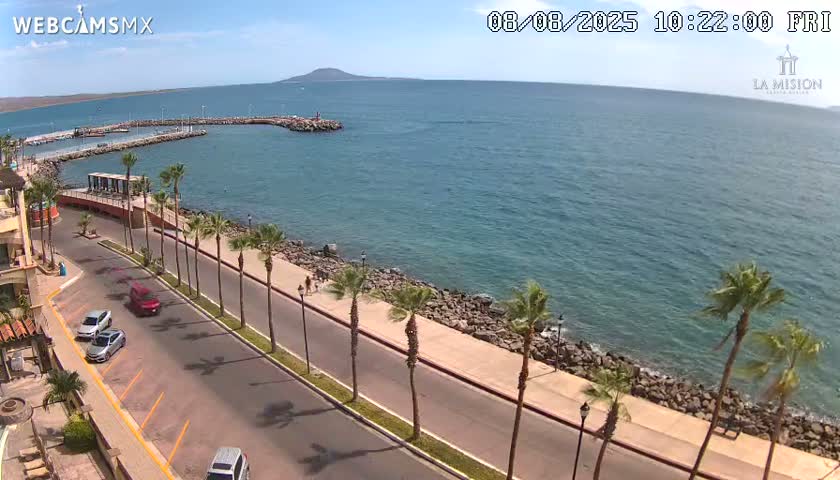 Loreto Coast Live Cam -  Loreto, Baha California Sur, Mexico