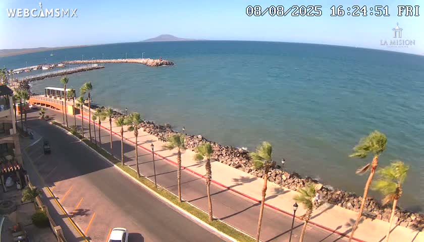 Loreto Coast Live Cam -  Loreto, Baha California Sur, Mexico