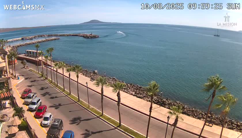 Loreto Coast Live Cam -  Loreto, Baha California Sur, Mexico
